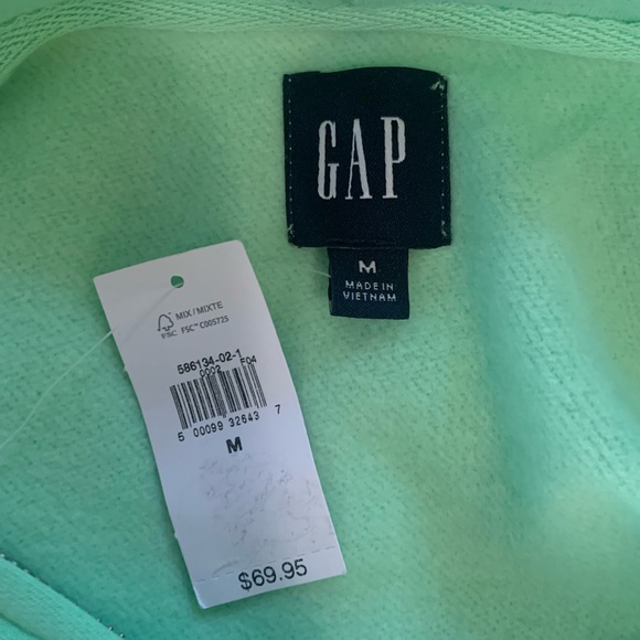 💘 Lime Green GAP zip up 💘 - Picture 2 of 5